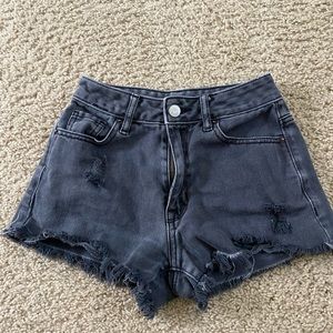 Pacsun High Rise Festival Jean Shorts